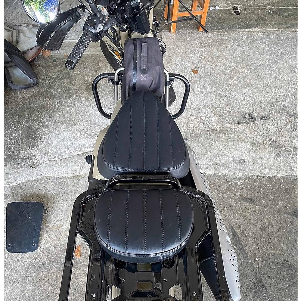 Vintage Tandem Seat for Hunter Cub CT125 (Black) HONDA Bike Parts Rear Seat Custom Modification TWR Compact