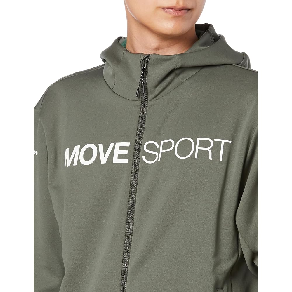 [DESCENTE] Sweatshirt Full Zip Parka S.F.TECH SHIELD Windproof Thermal Pocket MOVESPORT MVSP