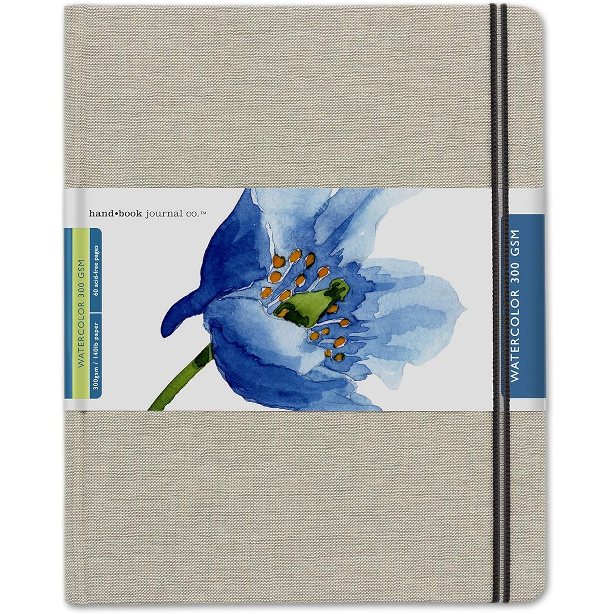 Speedball Travelogue Artist Watercolor Journal Grand Portrait 10-1/2 x 8-1/4 140 lbs/300 GSM