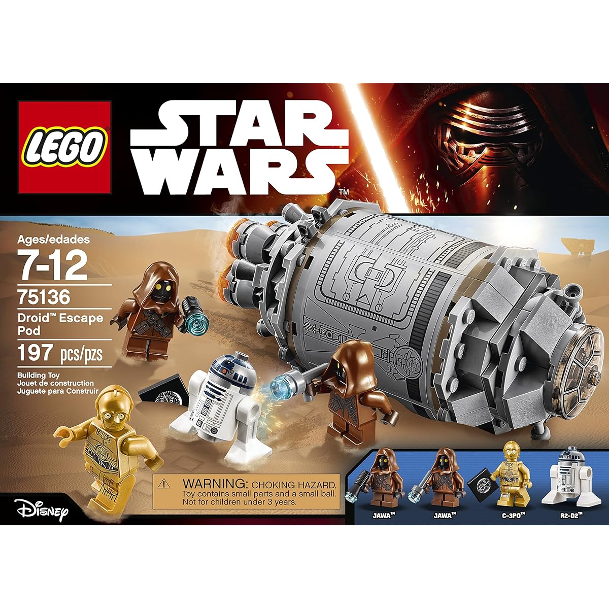 [LEGO] LEGO Star Wars Droid Escape Pod 75136 6135751 [Parallel import goods]