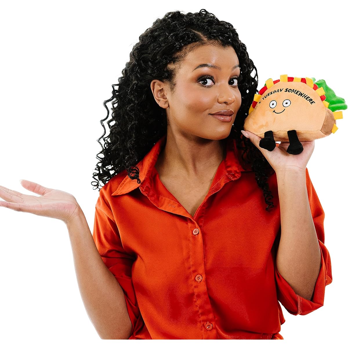 Panchikins Stuffed Tacos It's Tuesday Somewhere - Cheerful Food Valentine's Gift for Friends