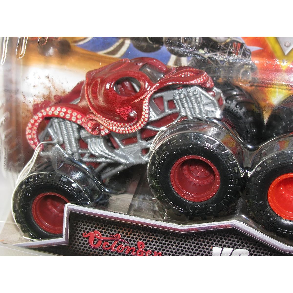 Monster Jam 2023 Official 1:64 Scale Diecast Truck 2 Pack Series 25 Octon8er vs Crushstation