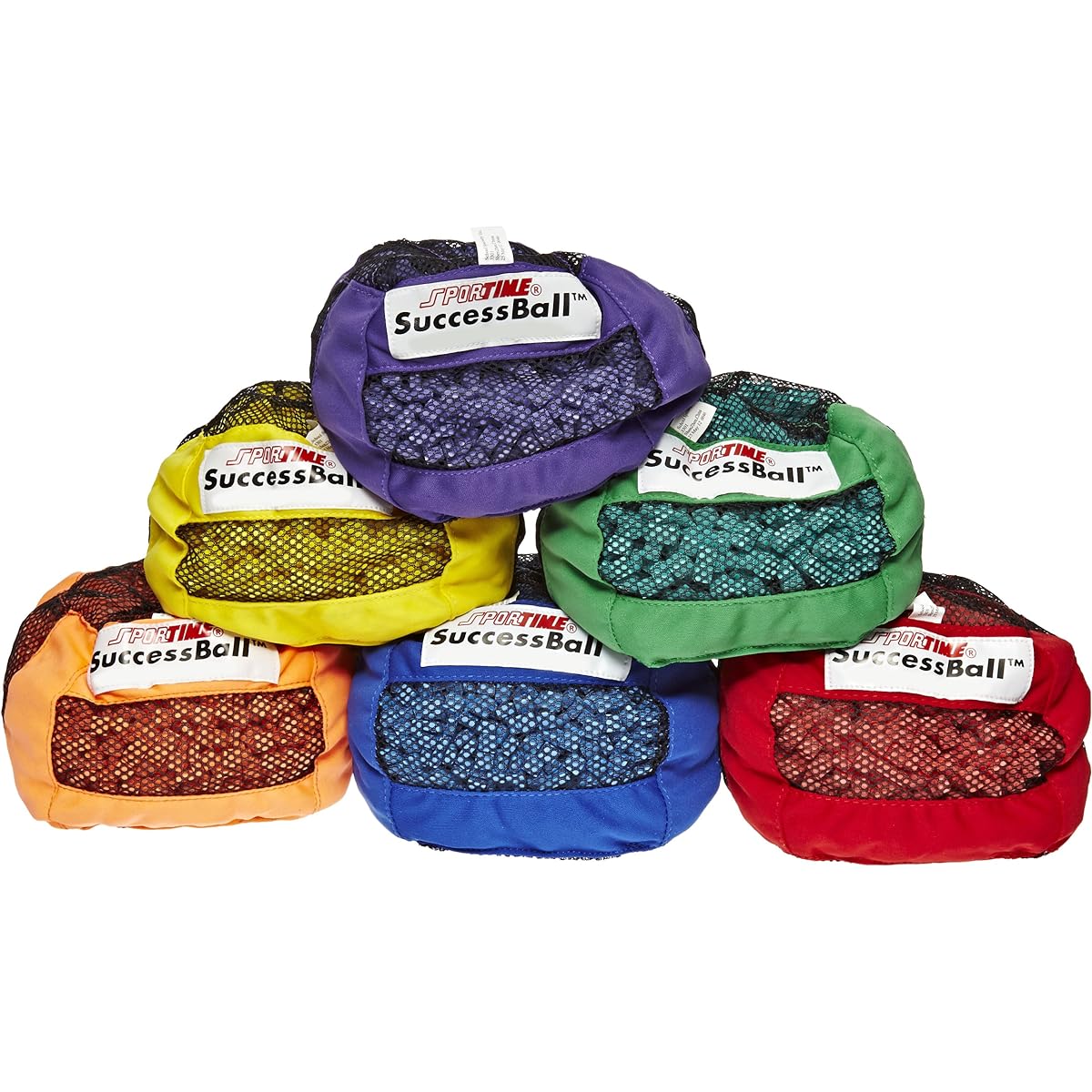 Sportime Sensory Balls - Sensation Balls - 8 inch (20cm) Set of 6