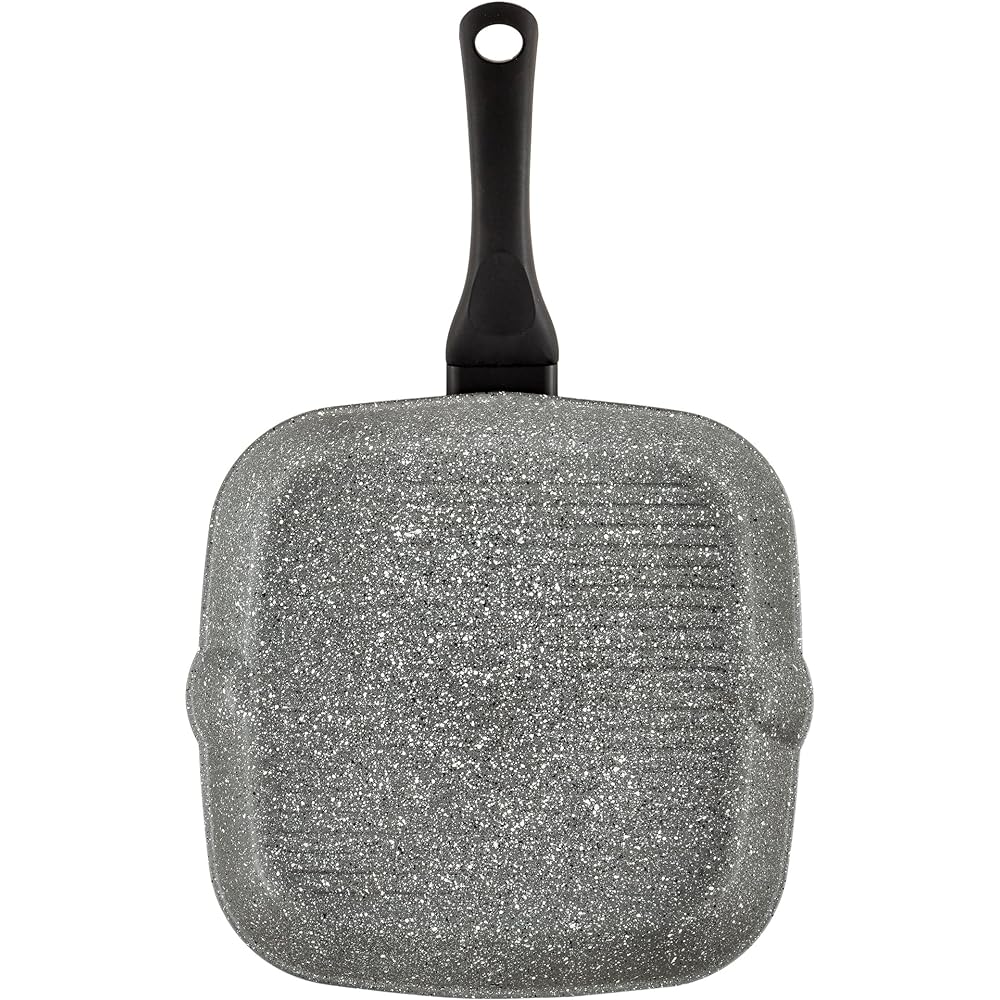 Barazzoni Gray 28×28×H4cm Grill Pan MONOLITICA 8551540282889
