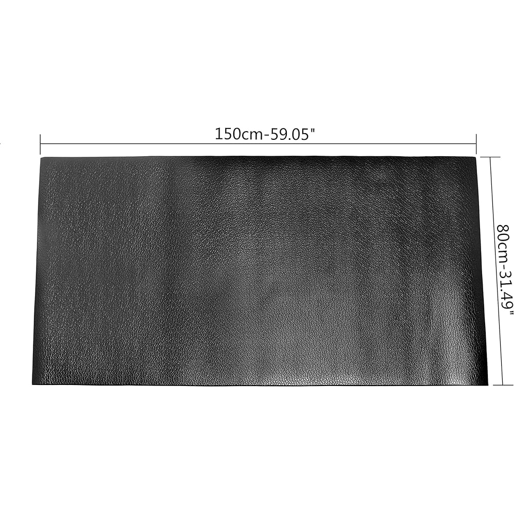 AKOZLIN Room Runner Mat High Density PVC 1500 x 800 x Thickness 6mm Training Mat Exercise Equipment Mat Pull-Up Equipment Mat Running Machine Mat Aero Bike Mat Shock Absorption Mat Anti-Vibration Sound Insulation Floor Protection Anti-Scratch Anti-Slip C