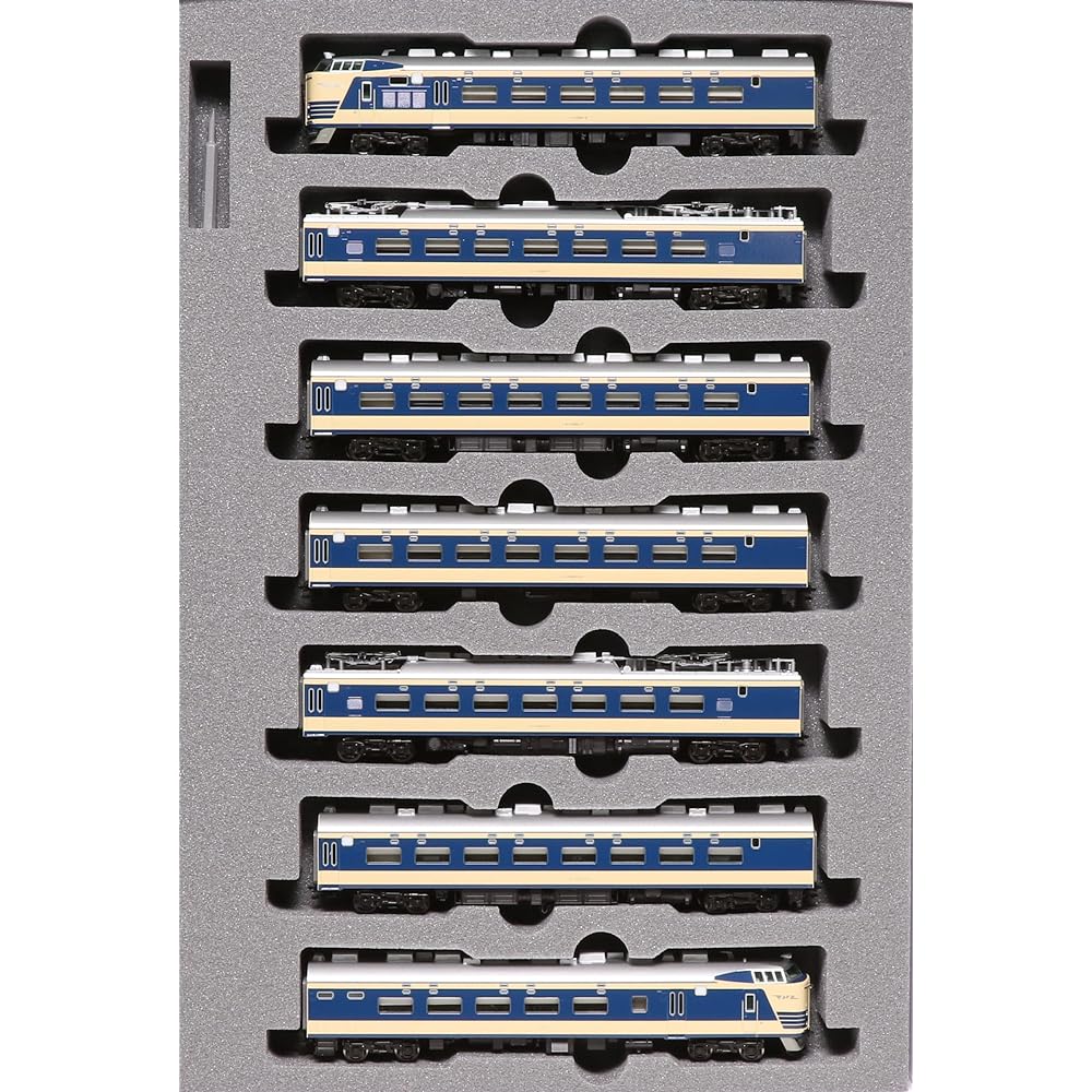KATO N gauge 581 series Slit Typhon 7-car basic set 10-1717 Railway model train