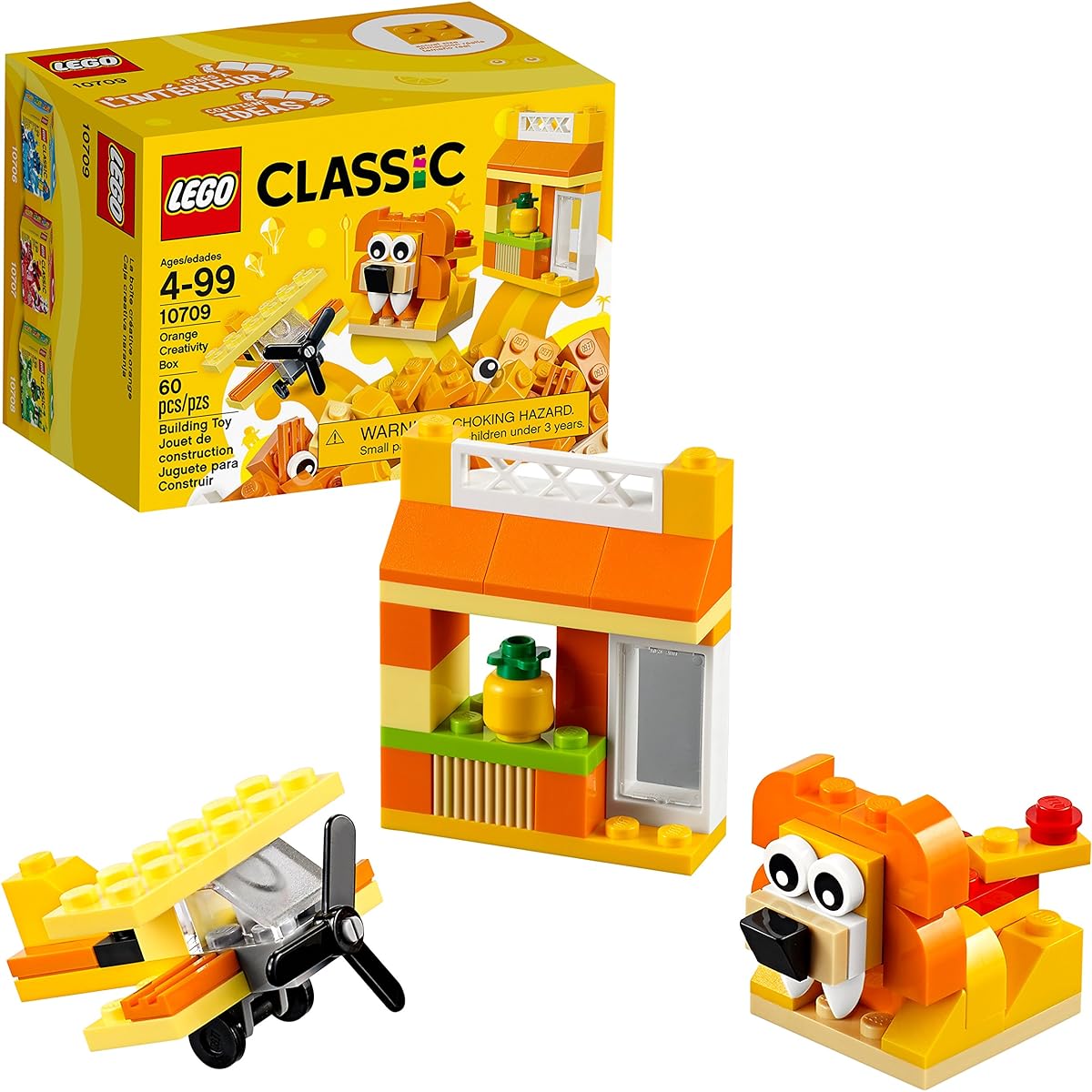LEGO Classic Orange Creativity Box 10709 Building Kit