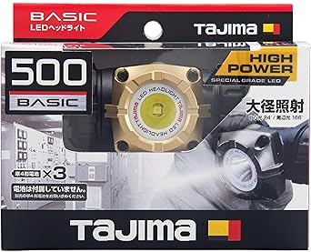 TJM Design Tajima LED headlight M501D Brightness up to 500 lumens LE-M501D