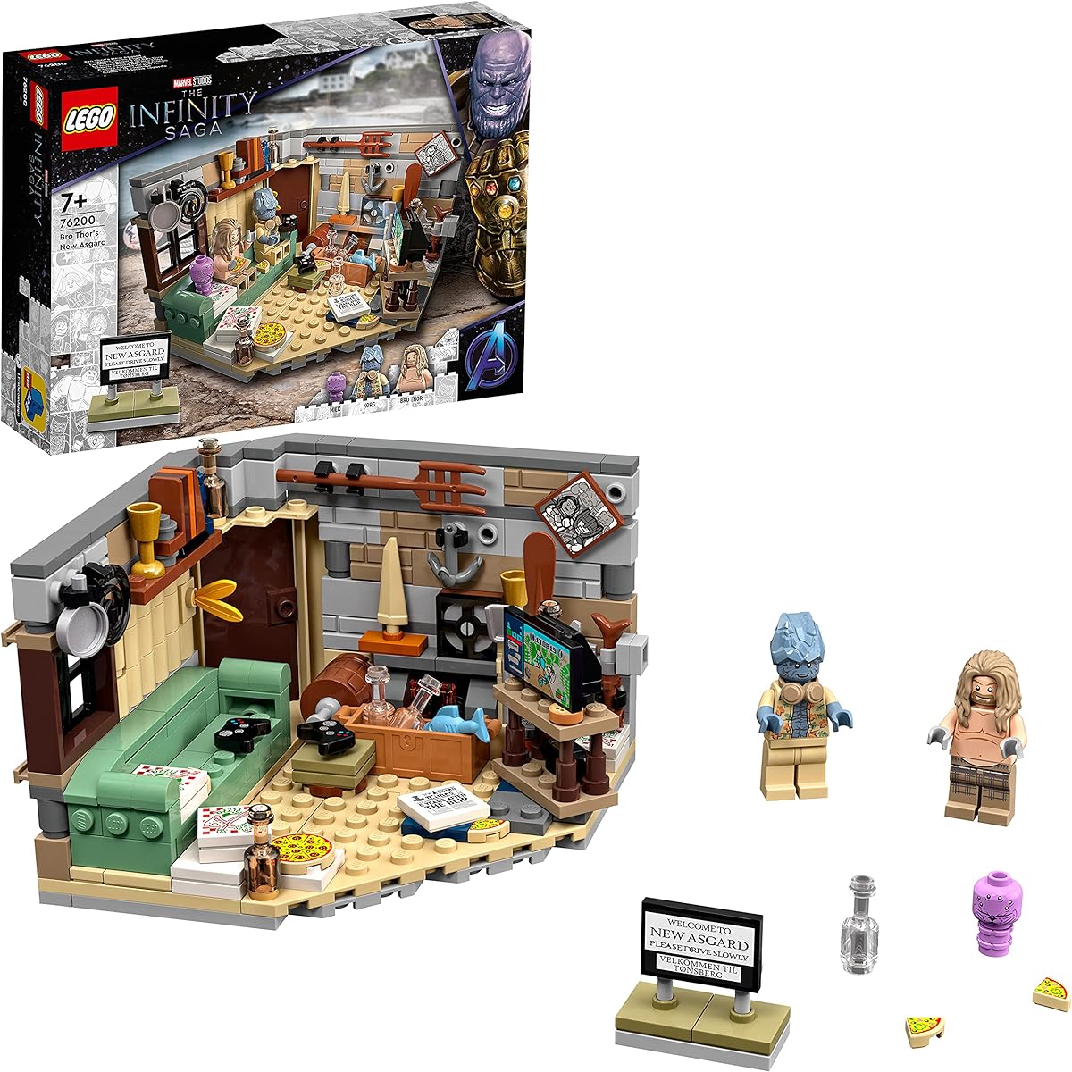 LEGO Super Heroes Thor's New Asgard 76200