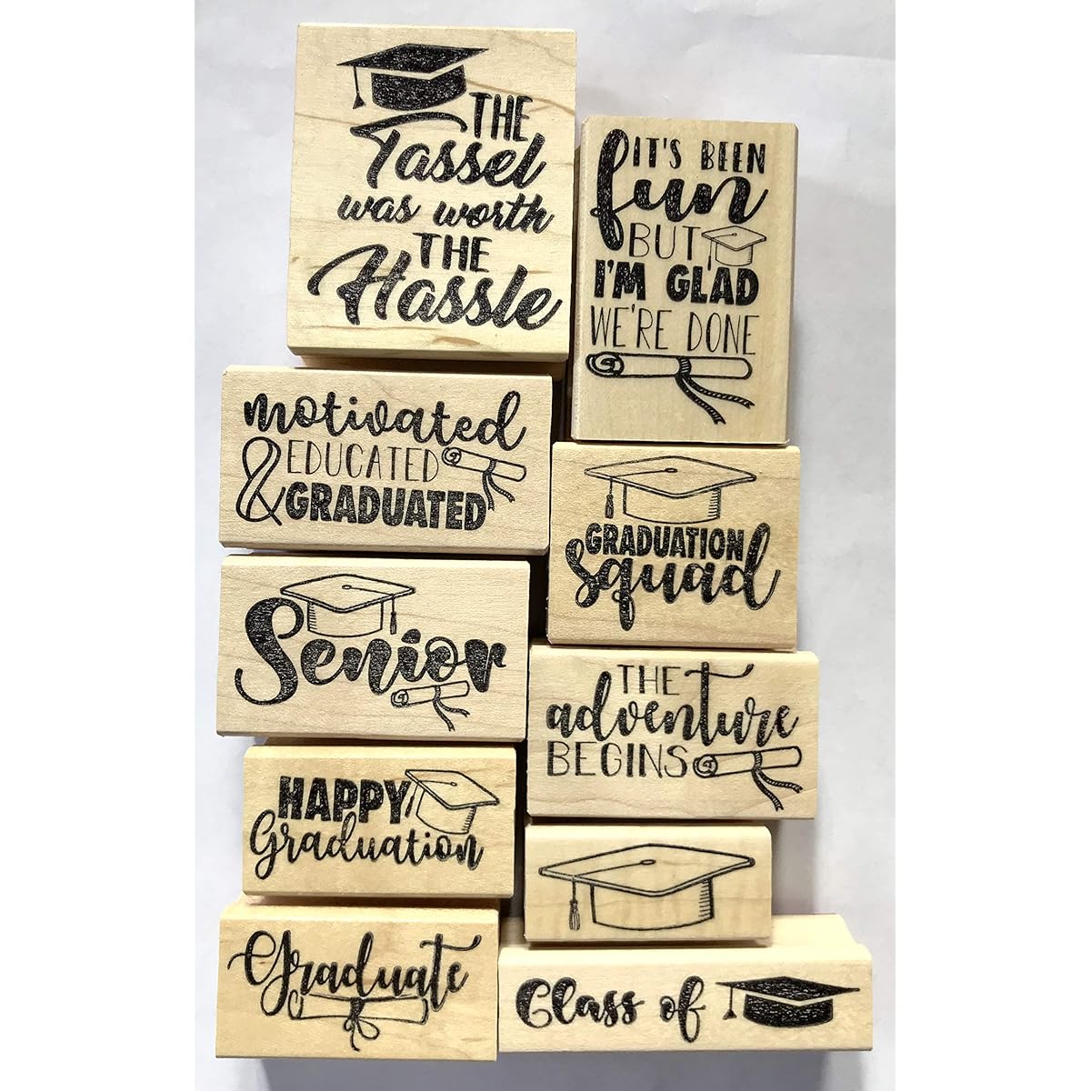 Graduation rubber stamp set. – Mega Shop Japan