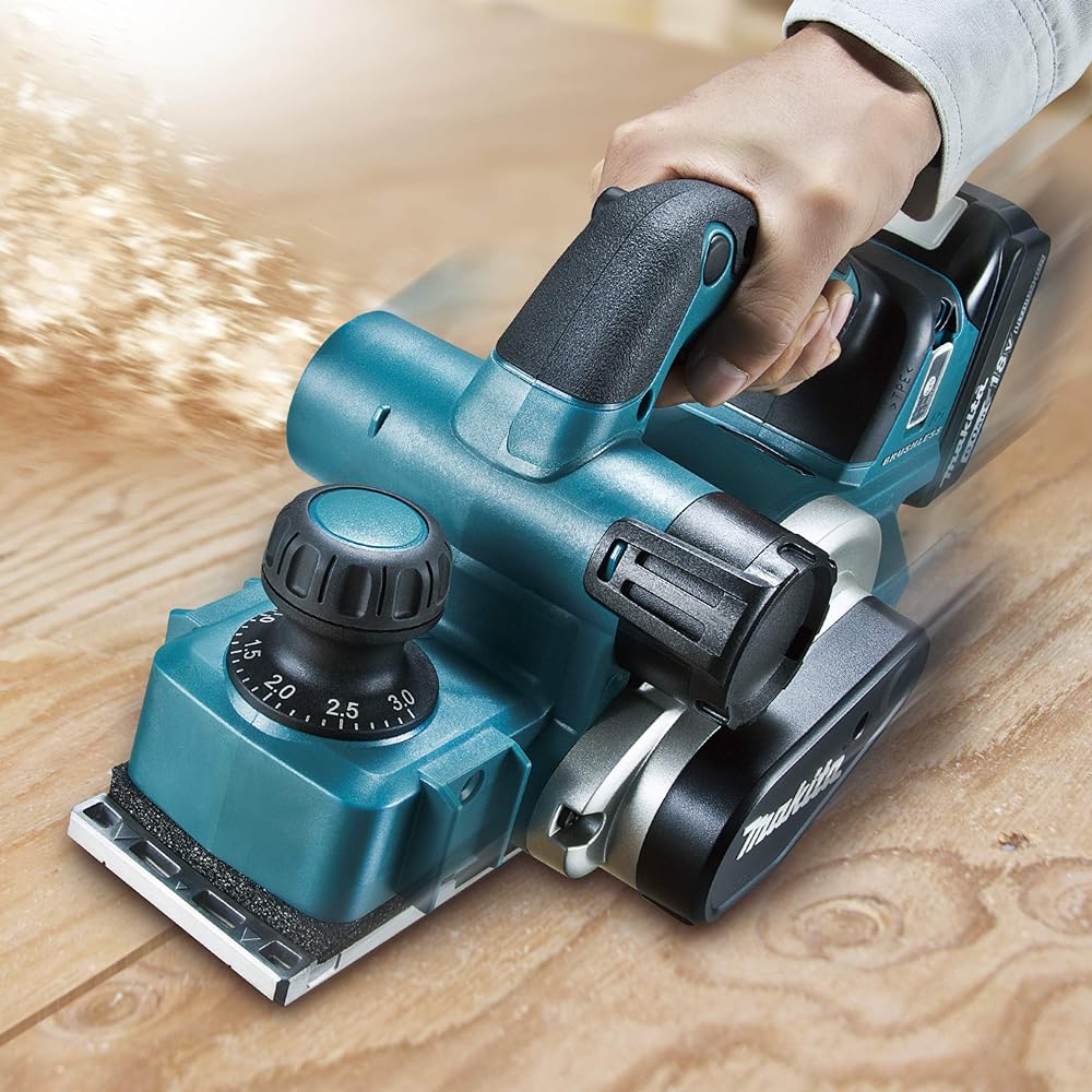 Makita 82mm Rechargeable Planer 18V Battery/Charger Sold Separately KP181DZ