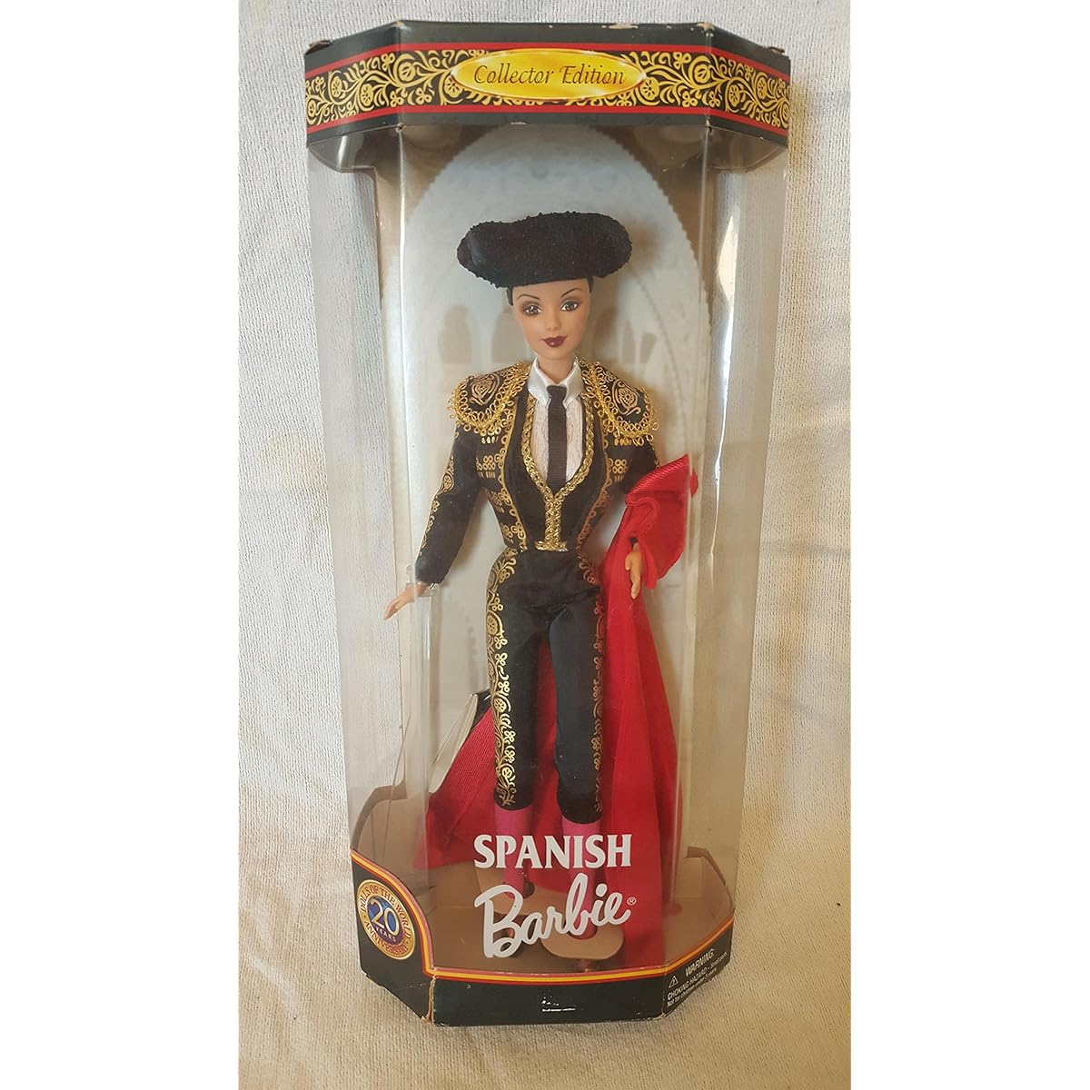 Barbie 1999 Special Edition Doll of The World Collection 12 Inch Doll - Spanish Barbie with Bolero, One-Piece