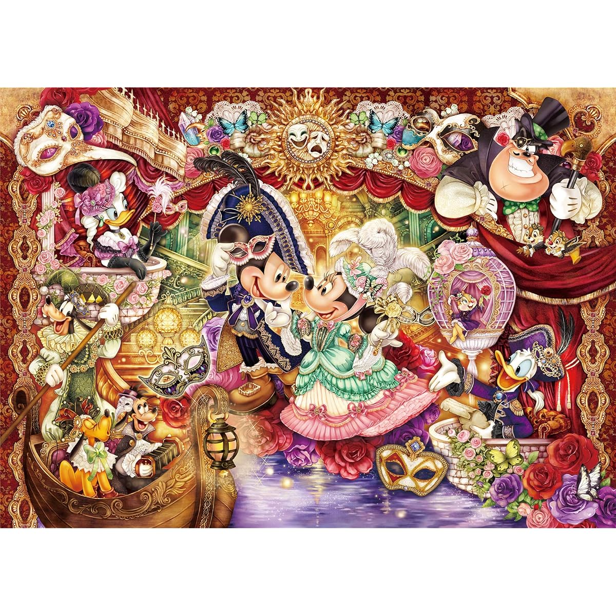 2000 Piece Jigsaw Puzzle Disney Invitation to the Magnificent Masquerade (73 x 102 cm)