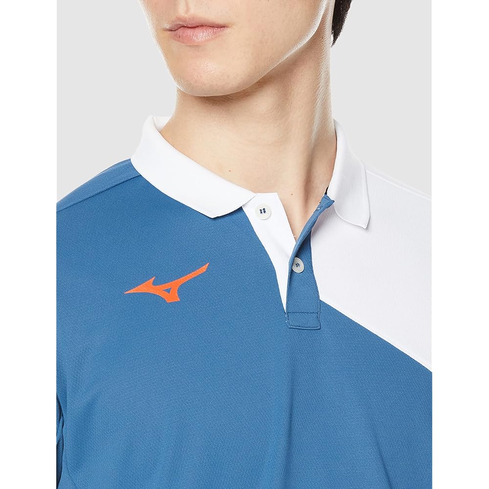[Mizuno] Tennis Wear Game Shirt Reduced Stickiness Dynamotion Fit 62JA2007