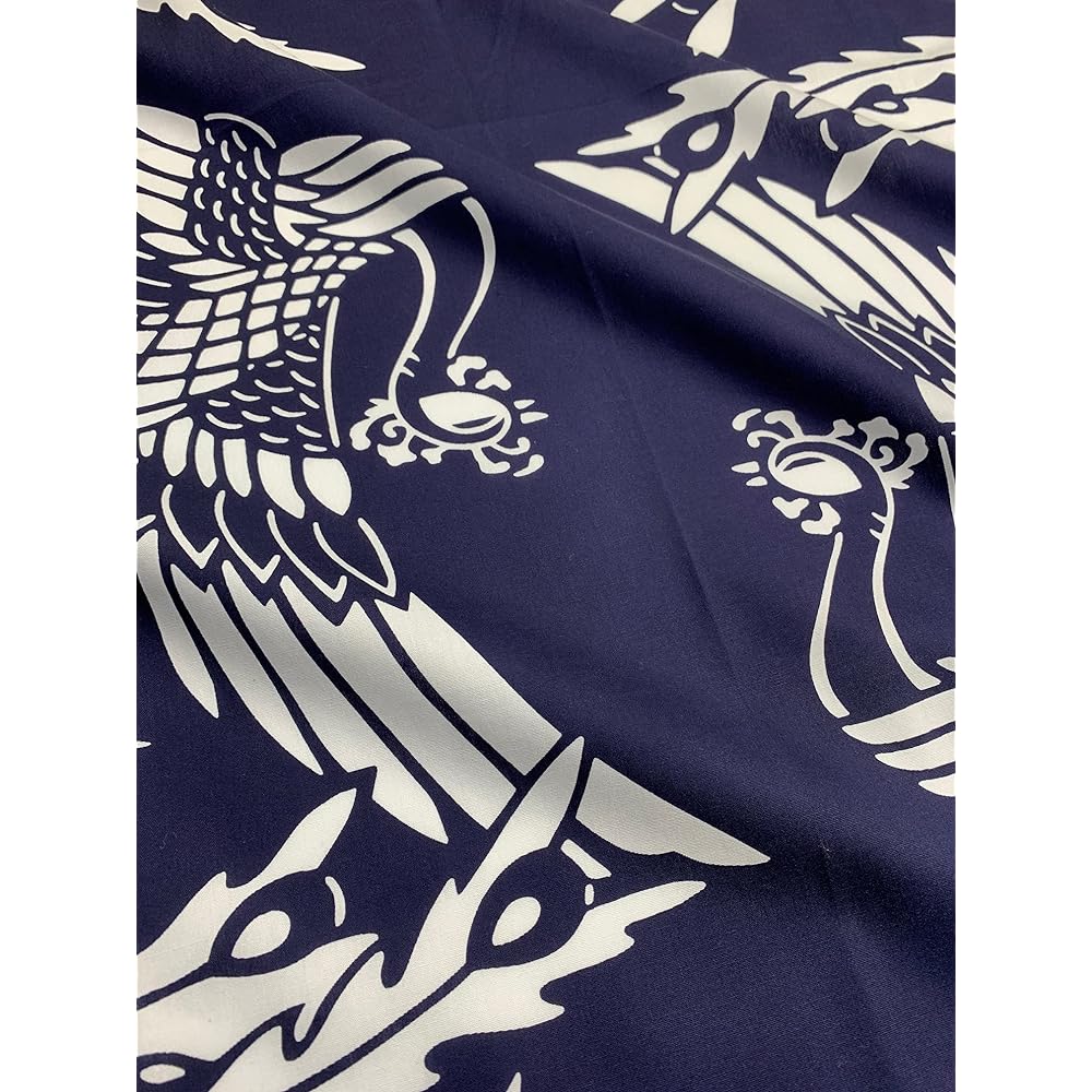 Large cotton furoshiki phoenix picture 103cm wide to 200cm wide 4 sizes (approximately 200cm square)