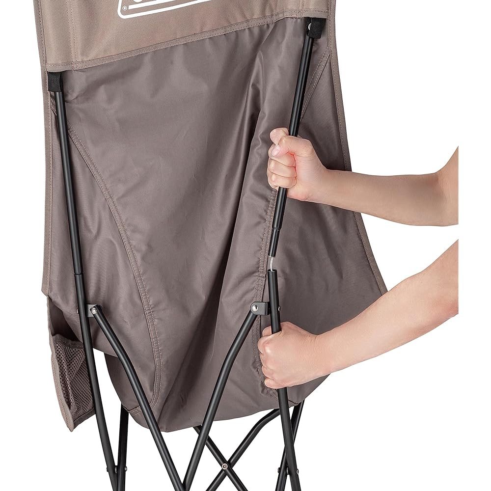 Coleman Chair Healing Chair NX HB Relax Backrest Compact Side Pocket Foldable