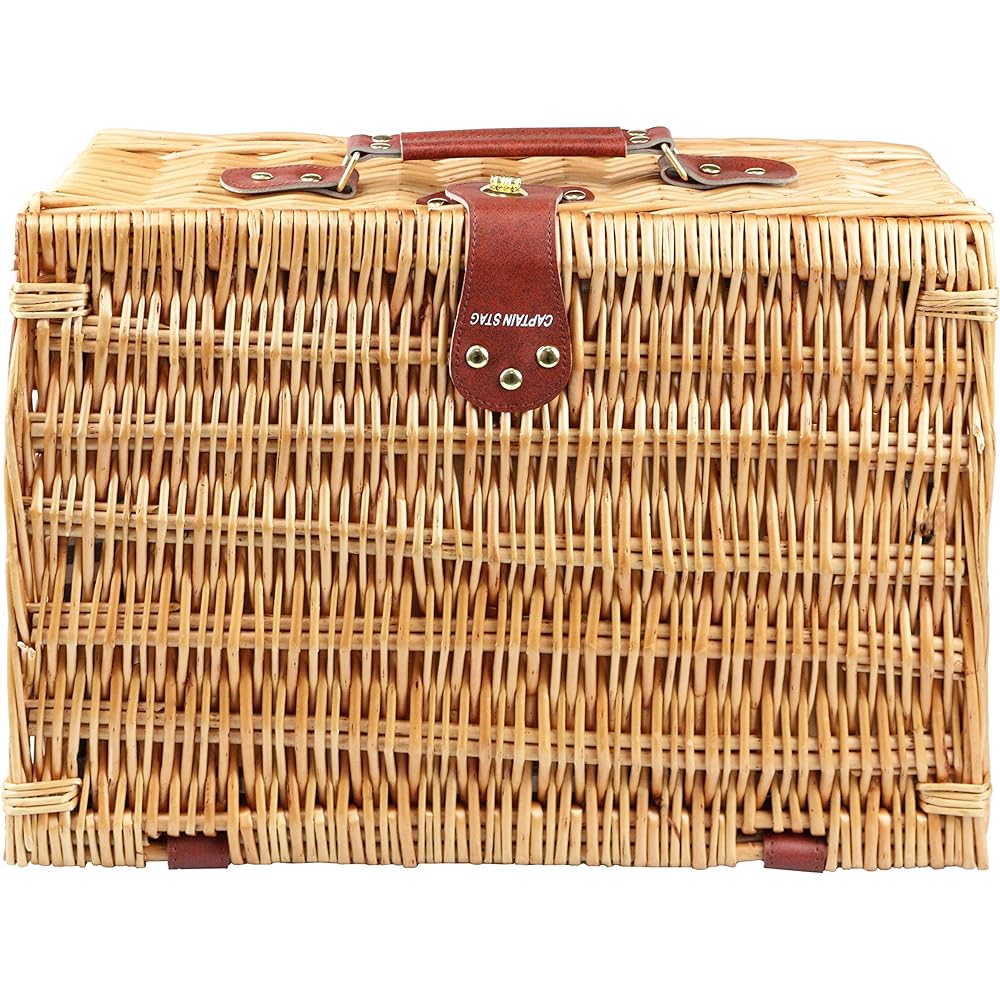 CAPTAIN STAG Picnic Basket Trunk UT-1001