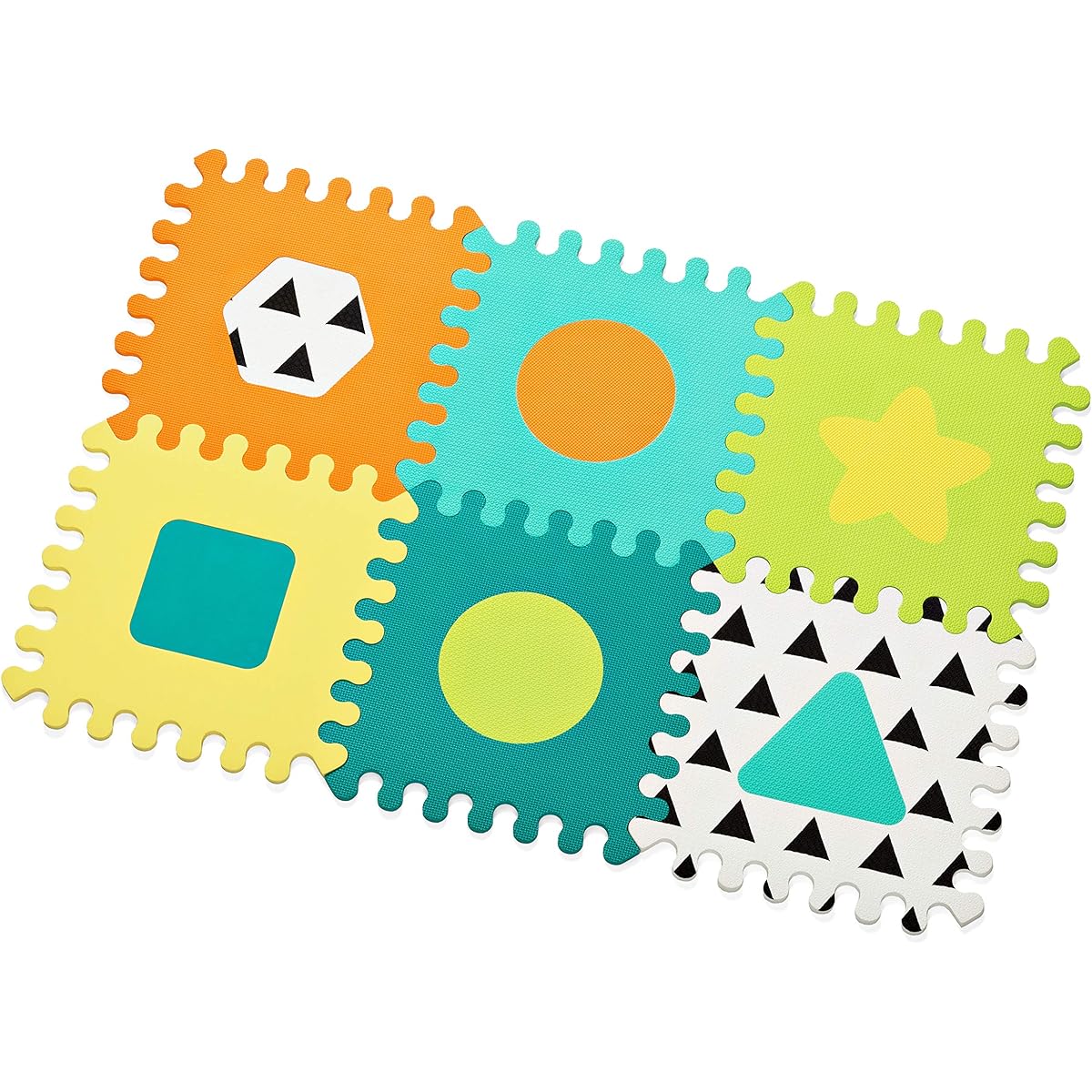 Infantino Topsy Turvy Soft Foam Puzzle Mat by Infantino [Parallel Import]