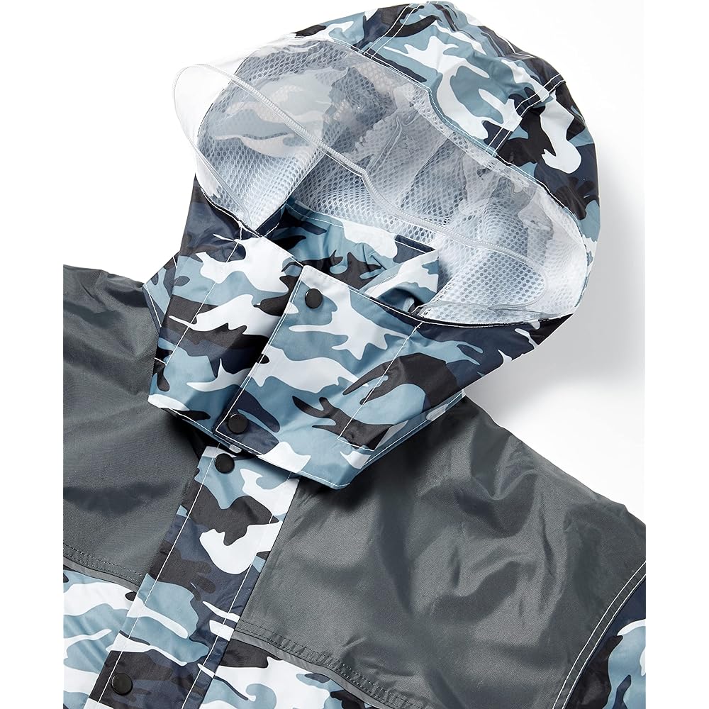 [Winter Cherry] Work Rain Suit Top and Bottom Set Rain Strong α