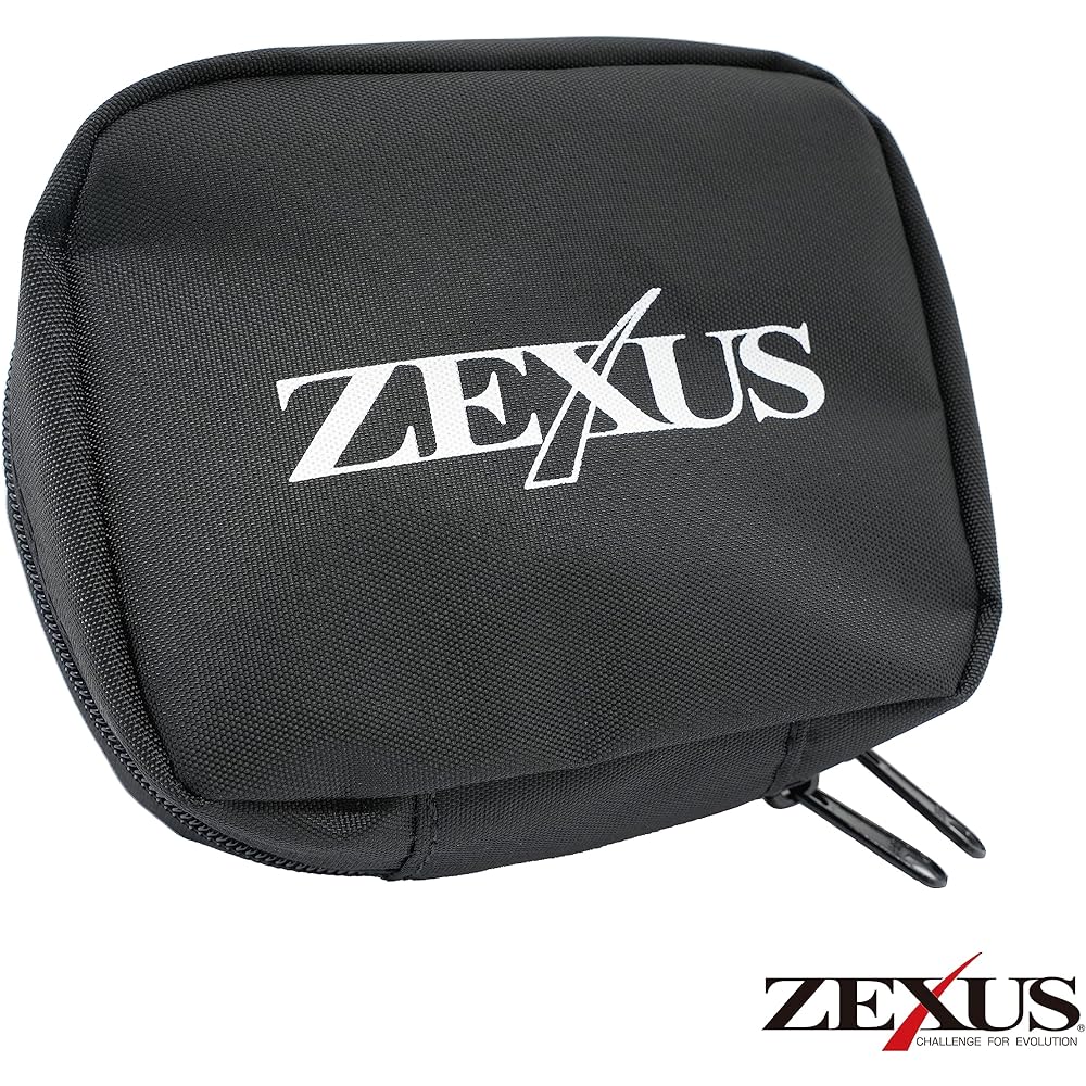 ZEXUS LED Light ZX-R390 Rechargeable Regular Model/ZEXUS 15th Anniversary Model with Soft Case [Maximum 750 Lumens Main LED Lighting Time: Up to 64 Hours White/Red]