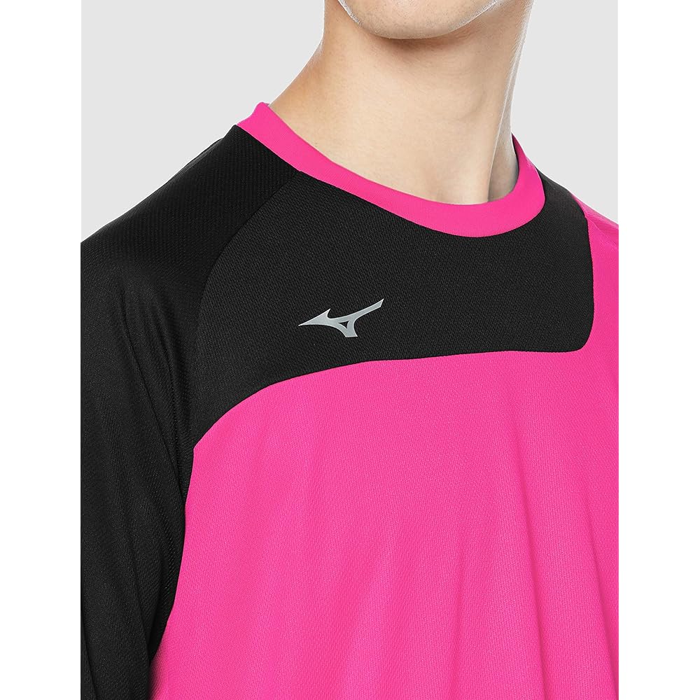 [Mizuno] Training Wear, Switchable T-Shirt, Long Sleeve, Standard, Sweat Absorbent, Quick Drying 32MA0140