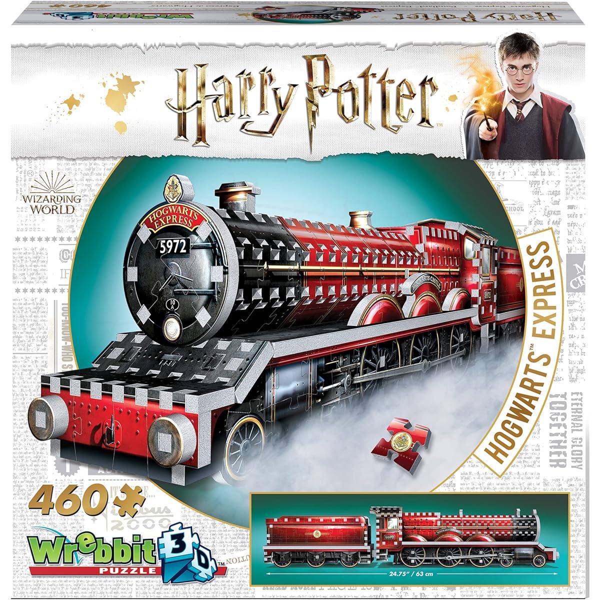 Hogwarts Express Train/Hogwarts Express Train - 3D Puzzle 460 pieces: 3D PUZZLE