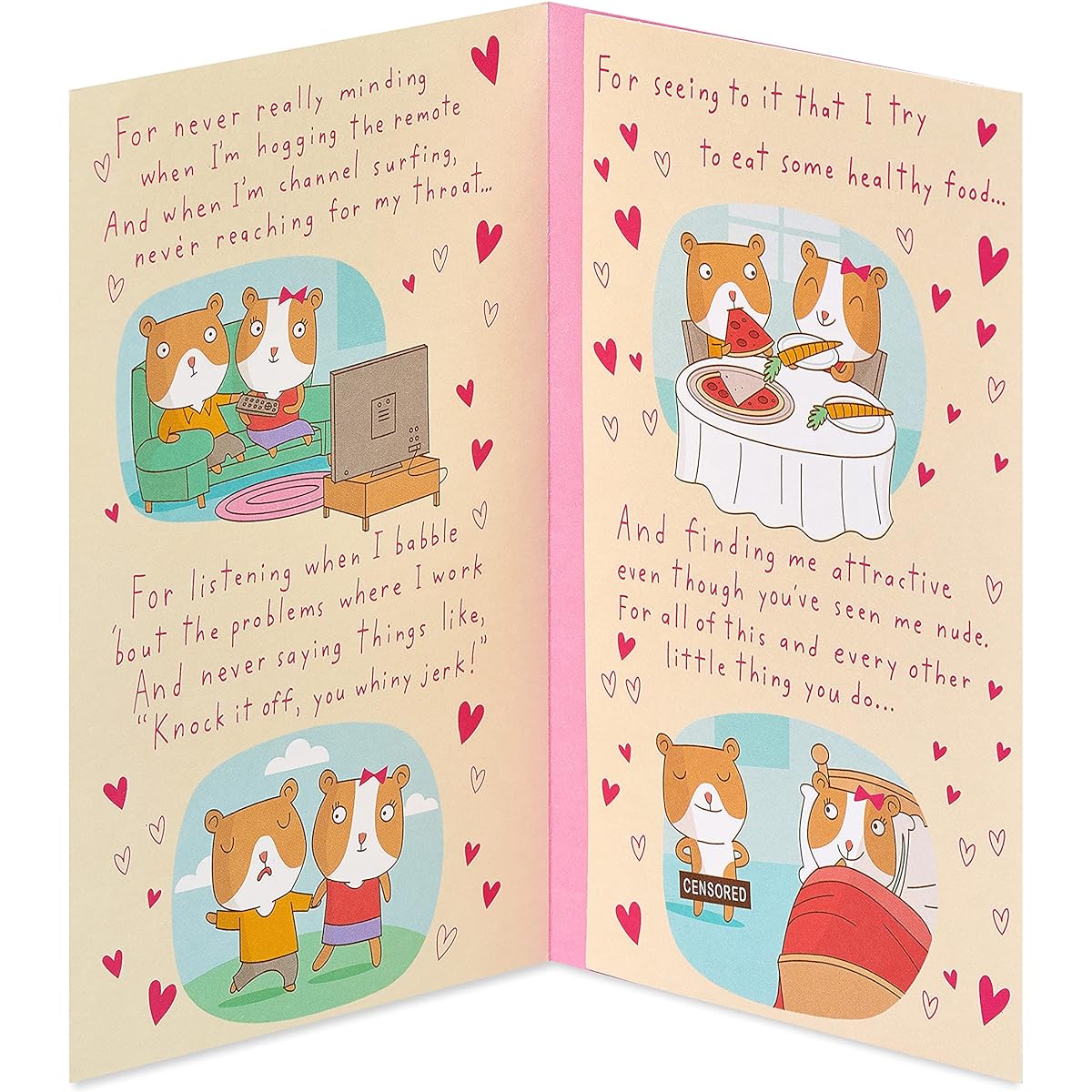 American Greetings Anniversary Card for Wife (Grateful I've Got You)