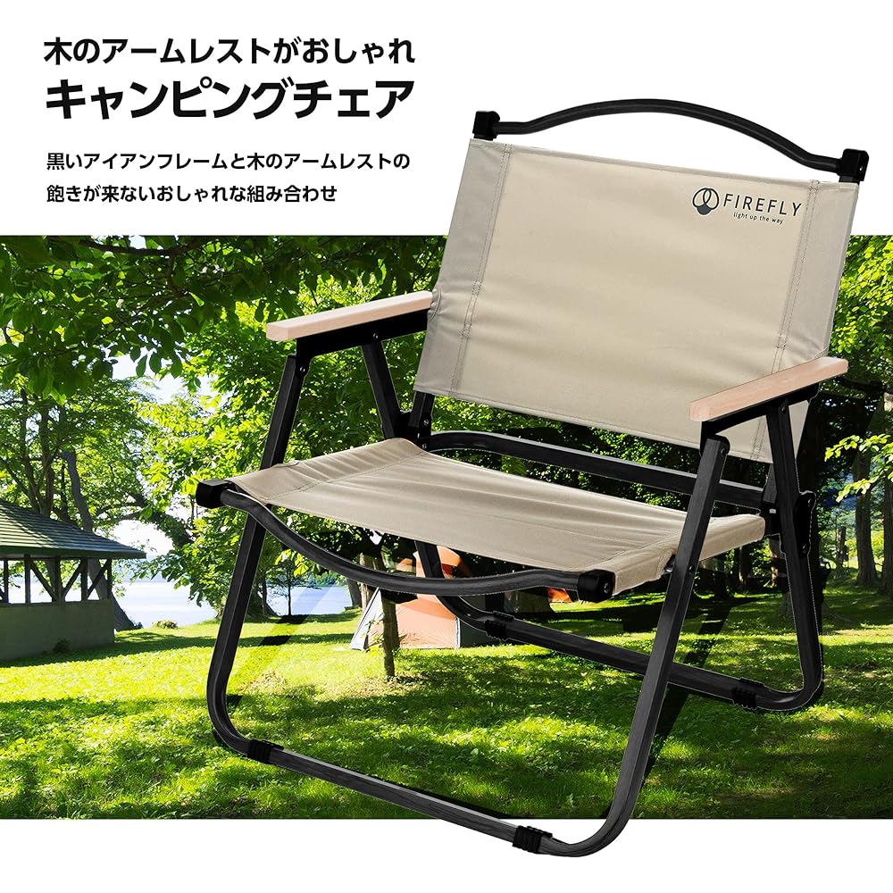 Camping Chair | Outdoor Camping Folding Chair Outdoor Chair Ultra Lightweight Durable Load Capacity 100kg Adults Children (Green)