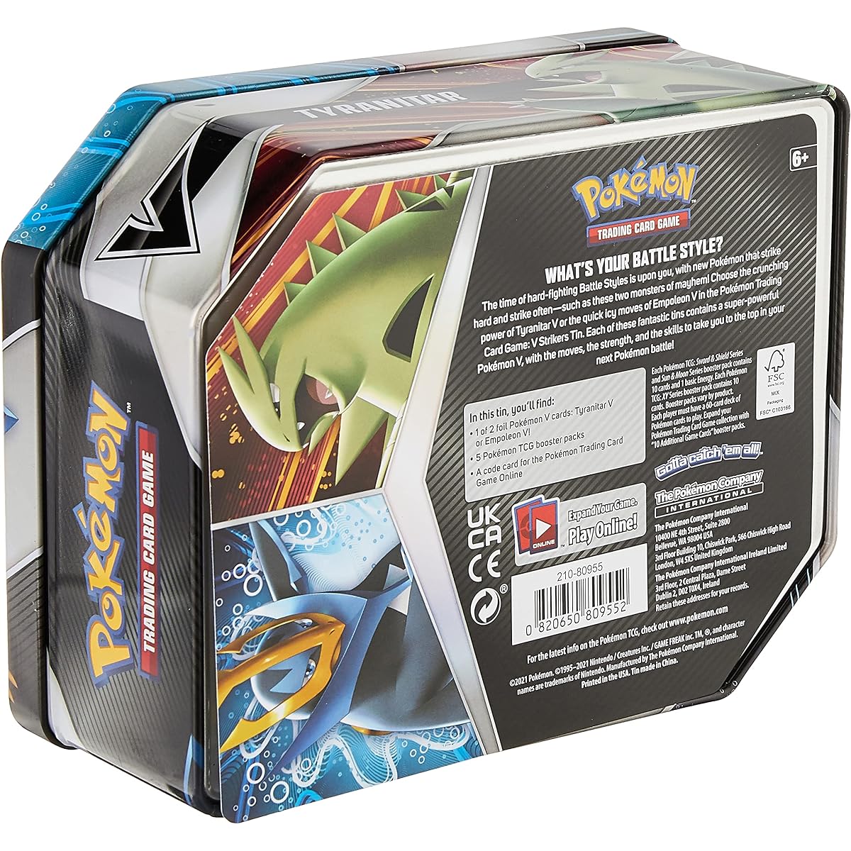Pokemon Trading Card Game V Strikers Can
