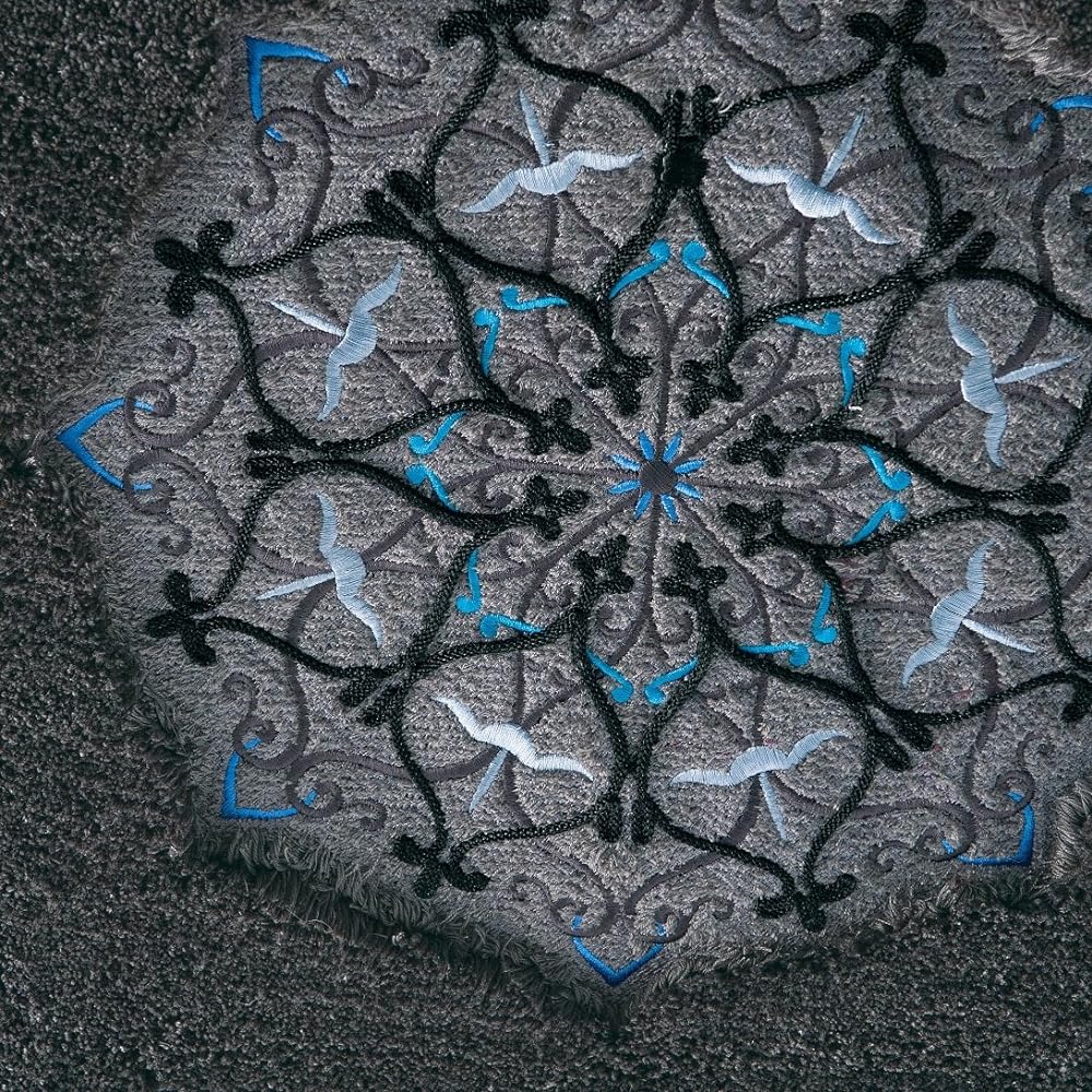 Senko M+home Mina Bath Mat Interior Mat Dark Gray Approx. 55 x 85 cm 17395