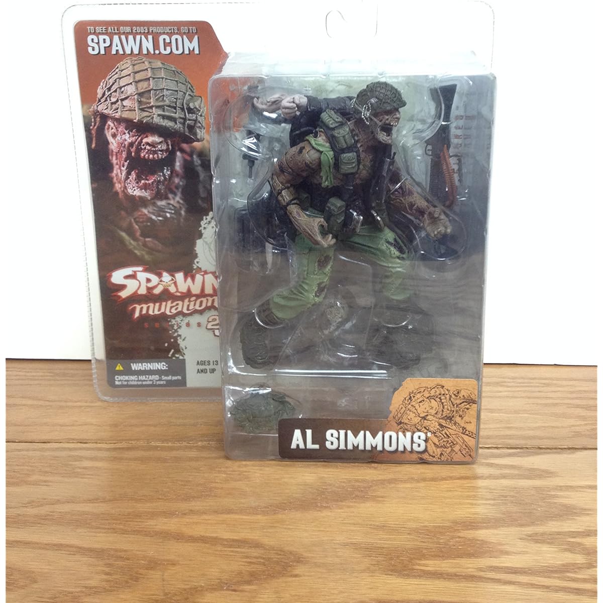 SPAWN Series 23 Al Simmons Zombie Mutant
