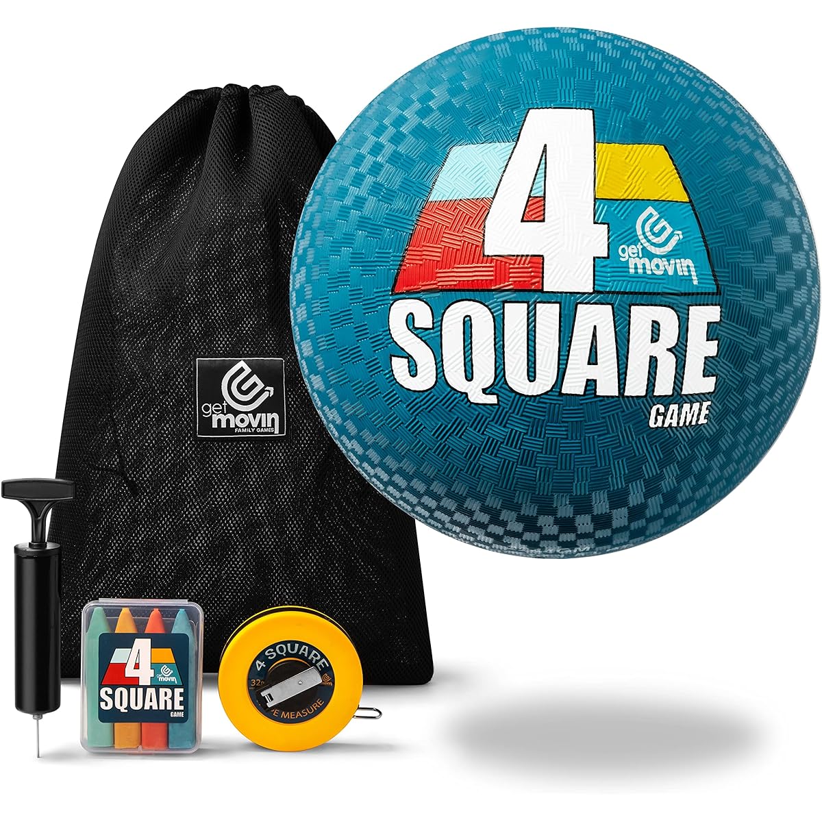 GETMOVIN SPORTS 4 SQUARE GAME KIT