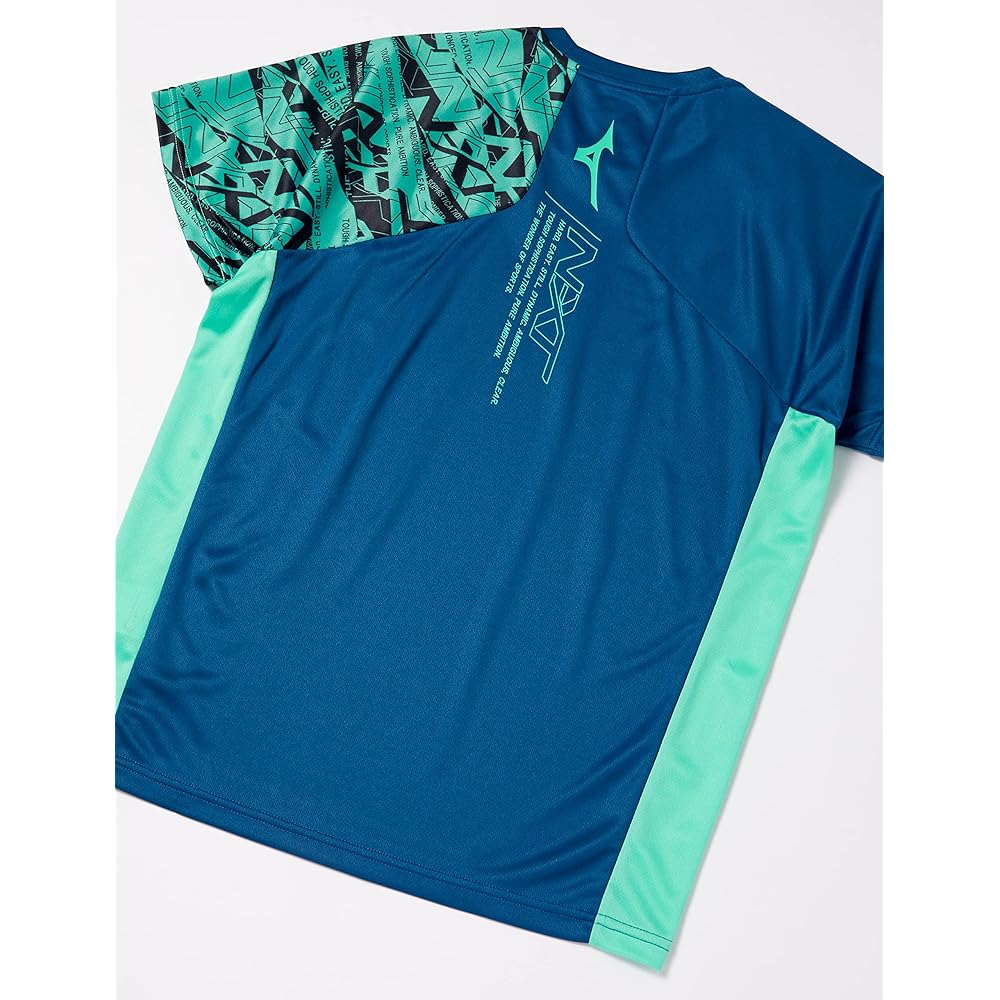 [Mizuno] Track and Field Wear N-XT Practice Shirt, Short Sleeve, Sweat Absorbent, Quick Drying U2MAA014