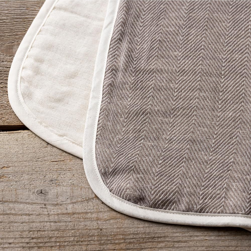 Nakamori Gauze 6-ply woven gauze blanket Herringbone 140 x 200 cm Made in Japan
