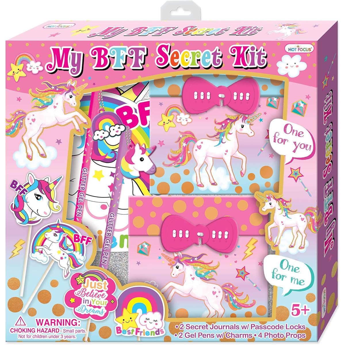 Hot Focus My BFF Secret Journal Kit 221FD