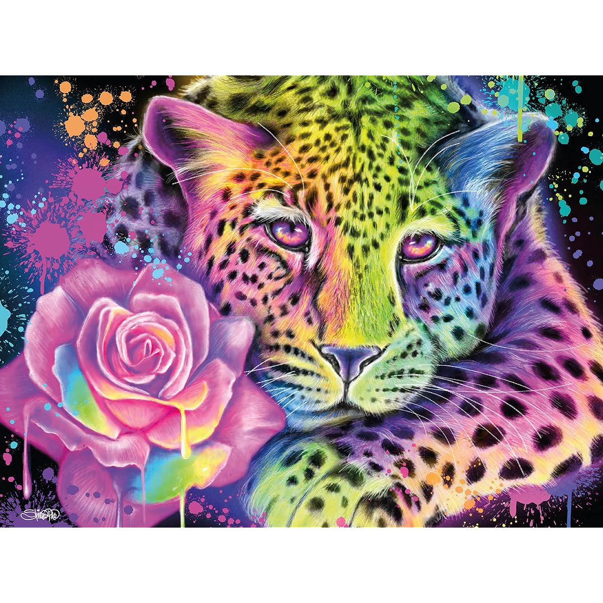 Ceaco - Foil Puzzle - Purrfect Pair - 500 Piece Jigsaw Puzzle