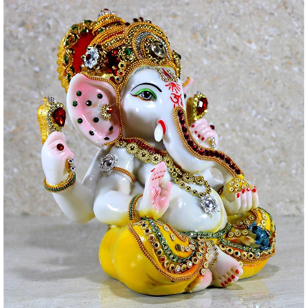 eSplanade Ganesha Ganpati Murti Idol Statue Sculpture (9")