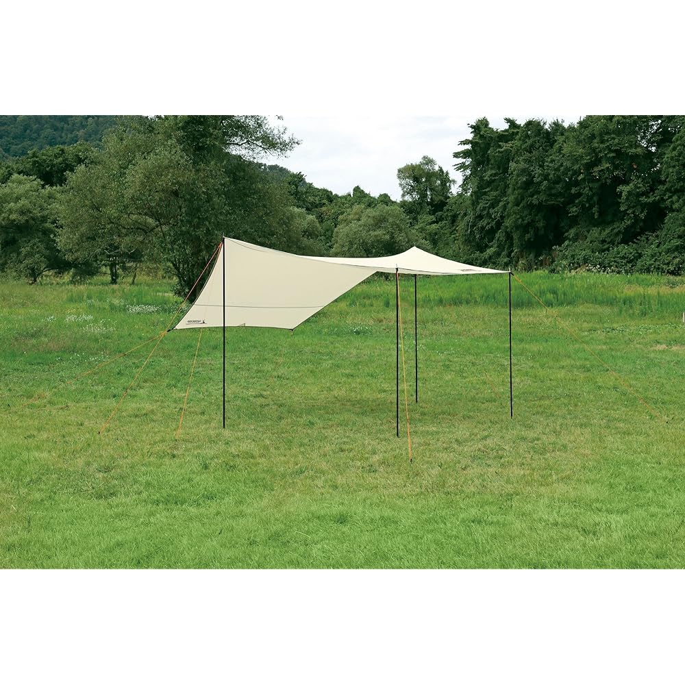 CAPTAIN STAG Tarp Hexagon [Size 400 x 420 x H220 cm] UV/PU processing Carry bag included CS Classics UA-1069
