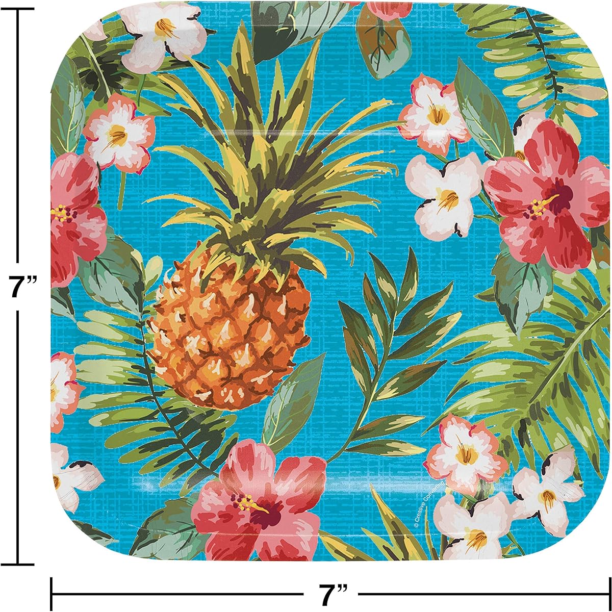 Creative Converting Dessert Plate One Size Multicolor