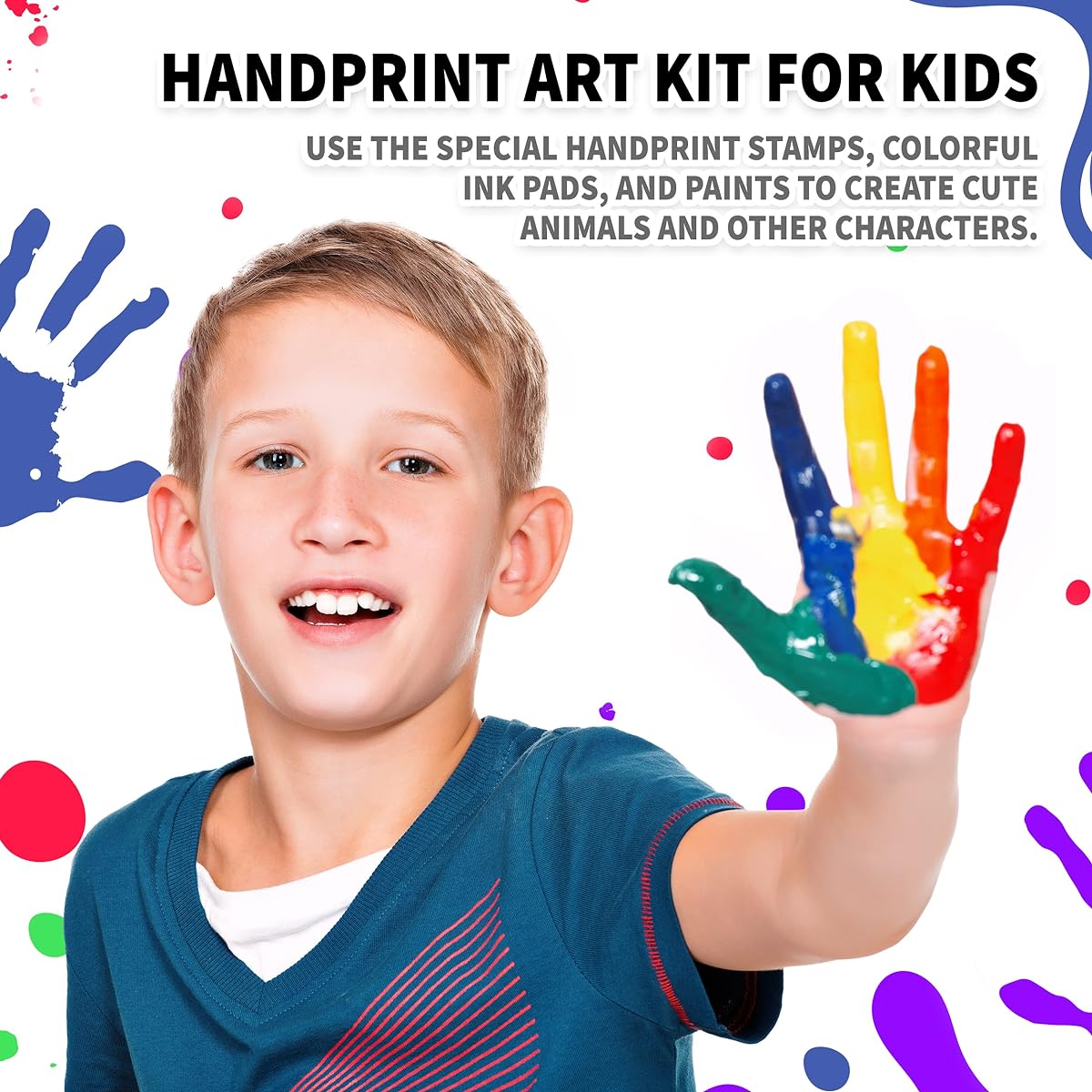 SpiceBox Handprint Art Crafts/School Supplies