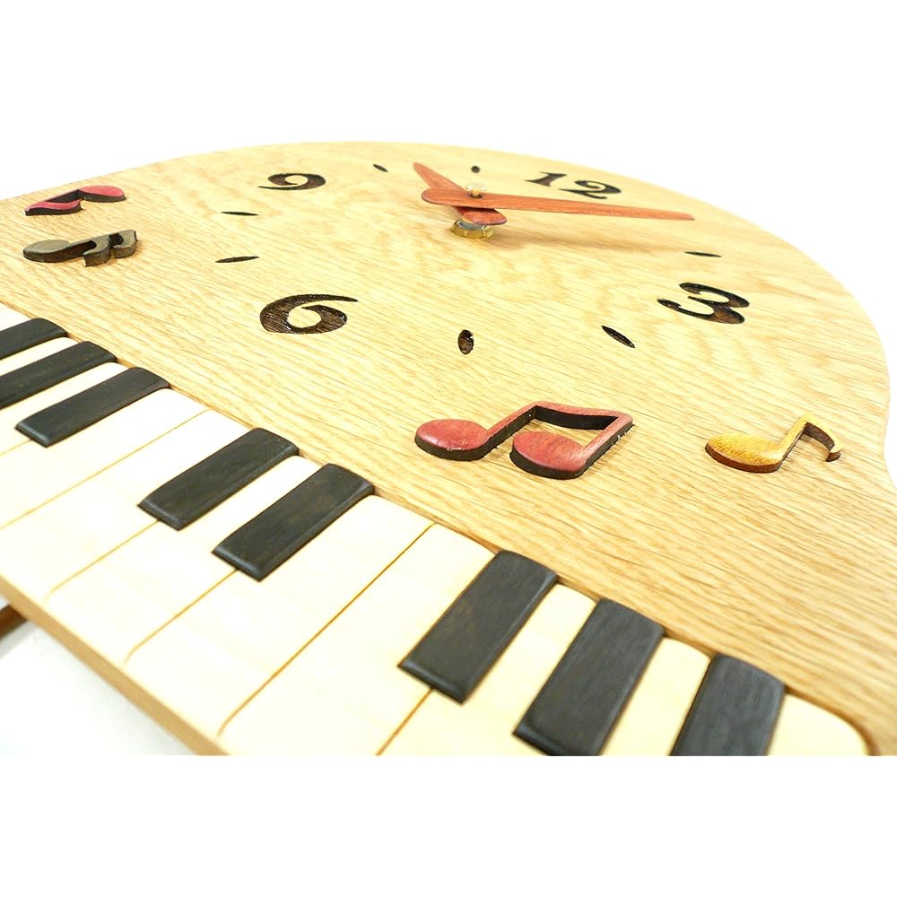 Asahikawa Furniture Kobo Pecker Piano Pendulum Clock PF-1