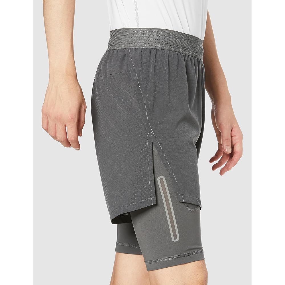 [Adidas] Shorts Quick Dry Cooling Technology HEAT. RDY HIIT Elevated Training 2-in-1 Shorts DKV98 Men's