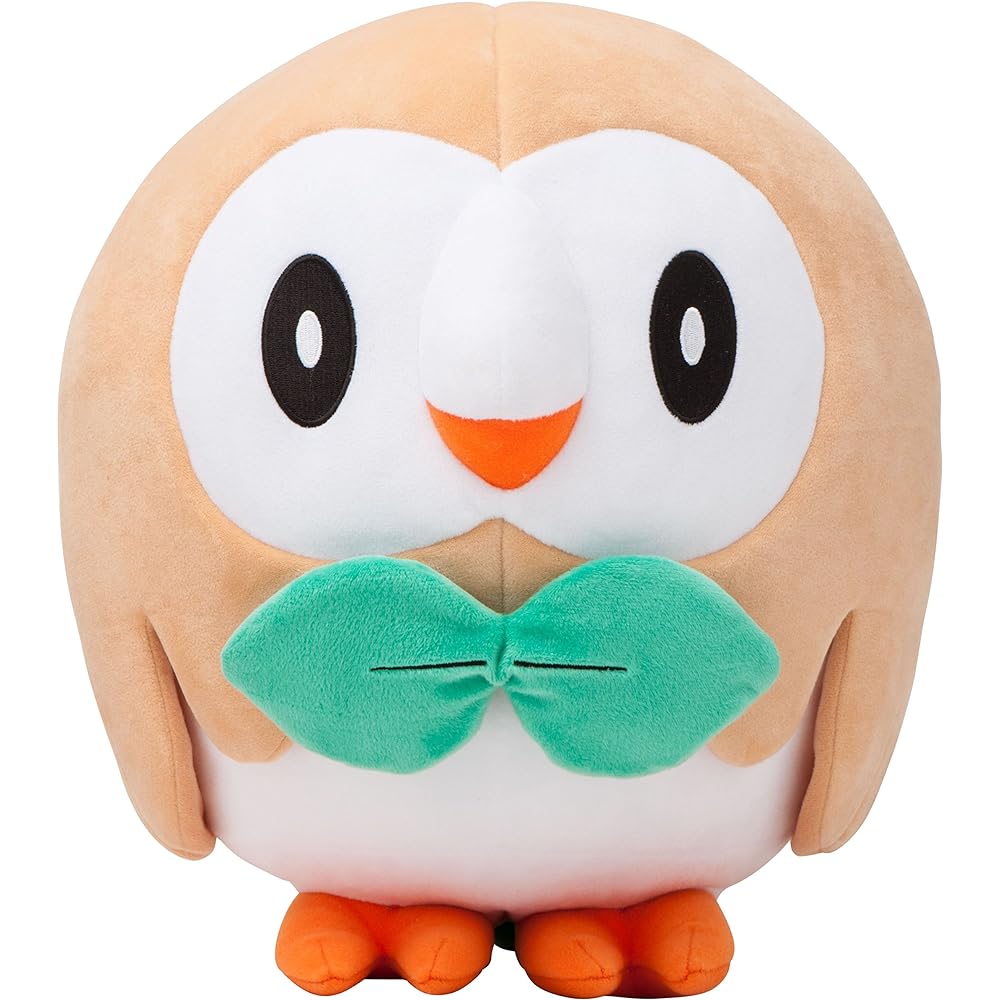 Pokemon Center Original Fluffy Round Cushion Mokuro