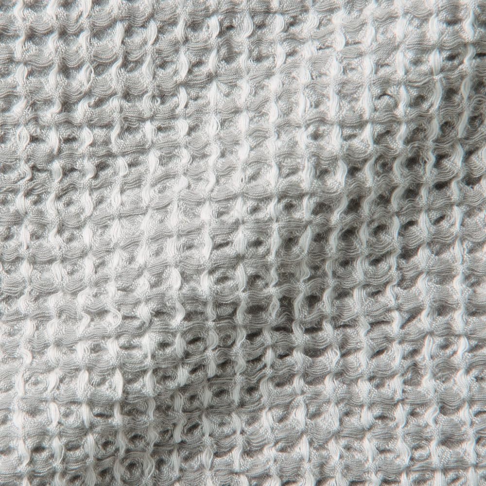MUJI Waffle Woven Blanket Gray Double Size 180 x 200cm 12864547