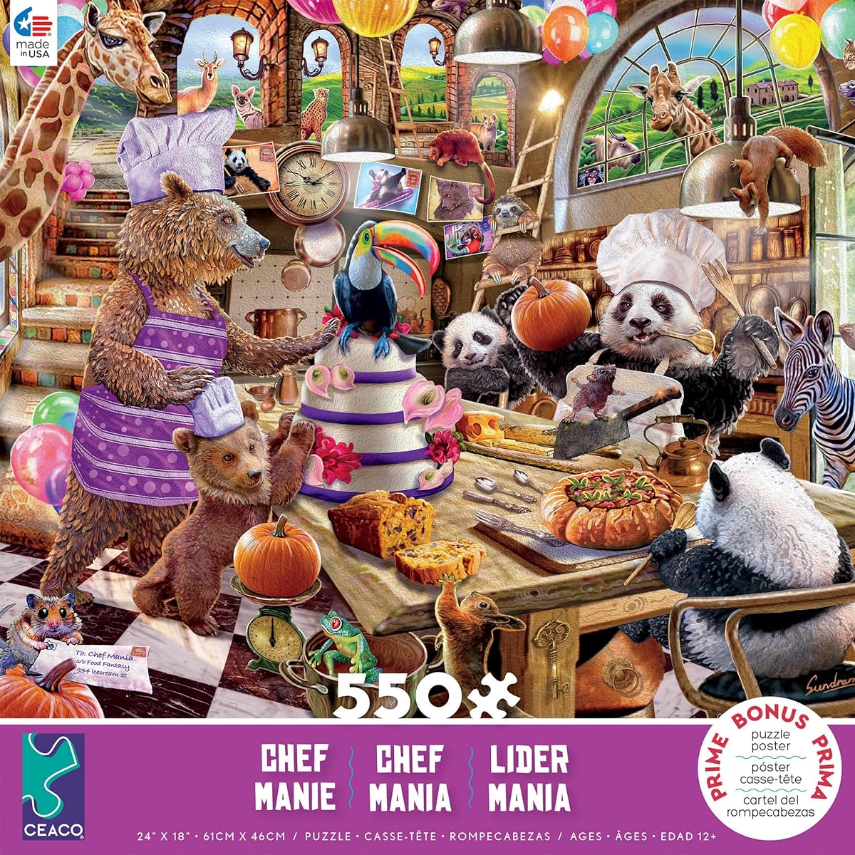 Ceaco - StoryMania - ChefMania - 550 Piece Jigsaw Puzzle