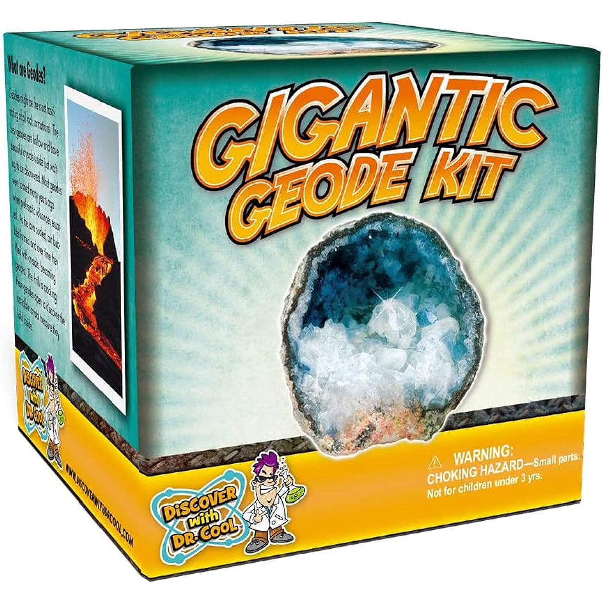 Break Open A Gigantic Geode - This Large Rock Has Amazing Crystals Inside! by Discover with Dr. Cool [Parallel Import]