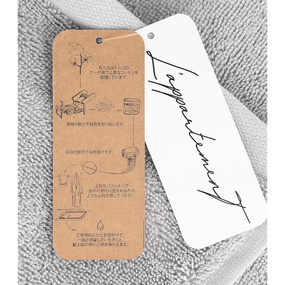 [Set of 3 colors] Set of 3, 100% GOTS certified organic cotton from Turkey, large bath towel, 70x140, fluffy, highly absorbent, quick drying, skin and environment friendly, uses organic natural dyes, Ecolux