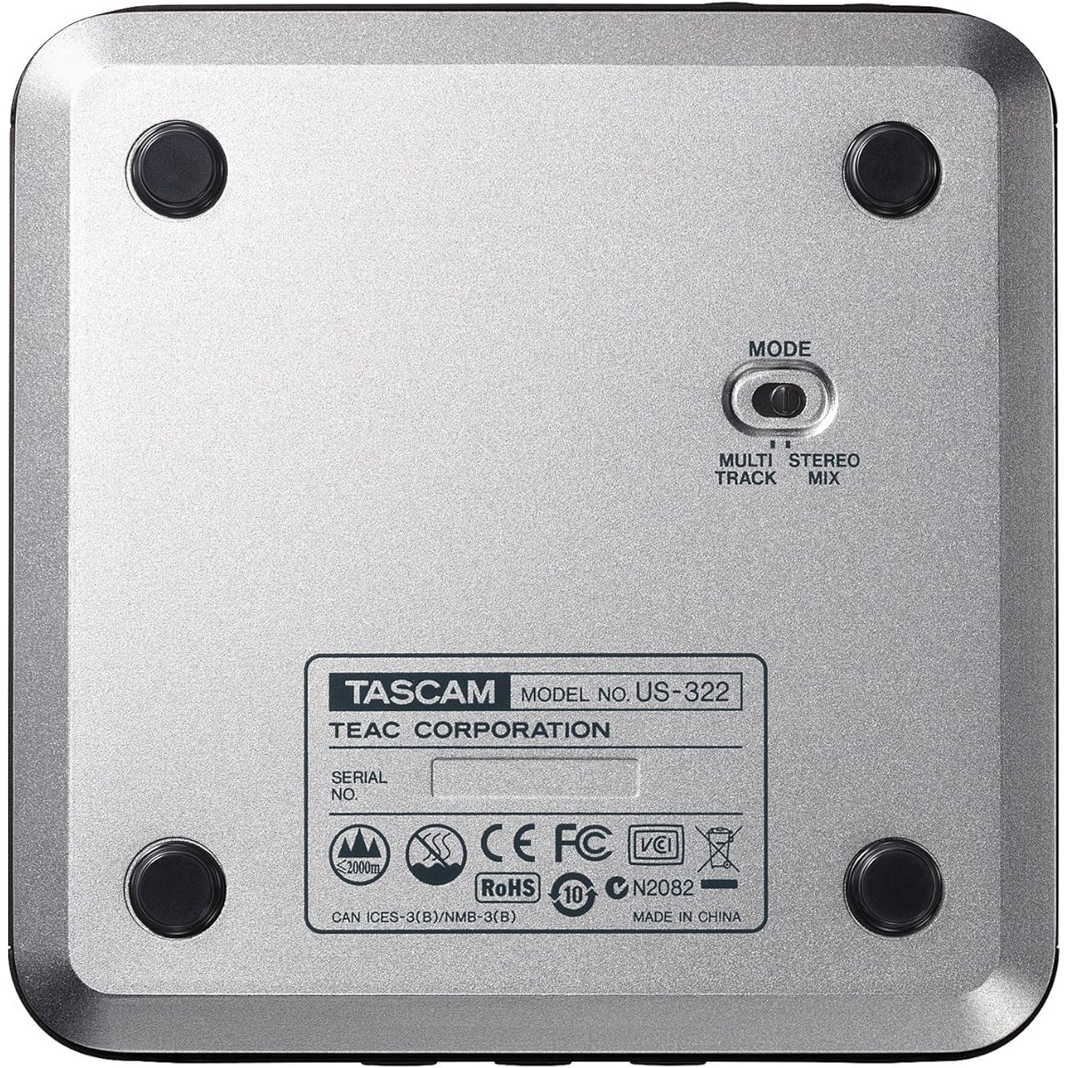 TASCAM audio interface DSP mixer compatible 96kHz USB2.0 US-322