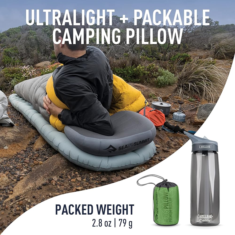 SEA TO SUMMIT Aero Premium Pillow (Regular) ST81030 Lime