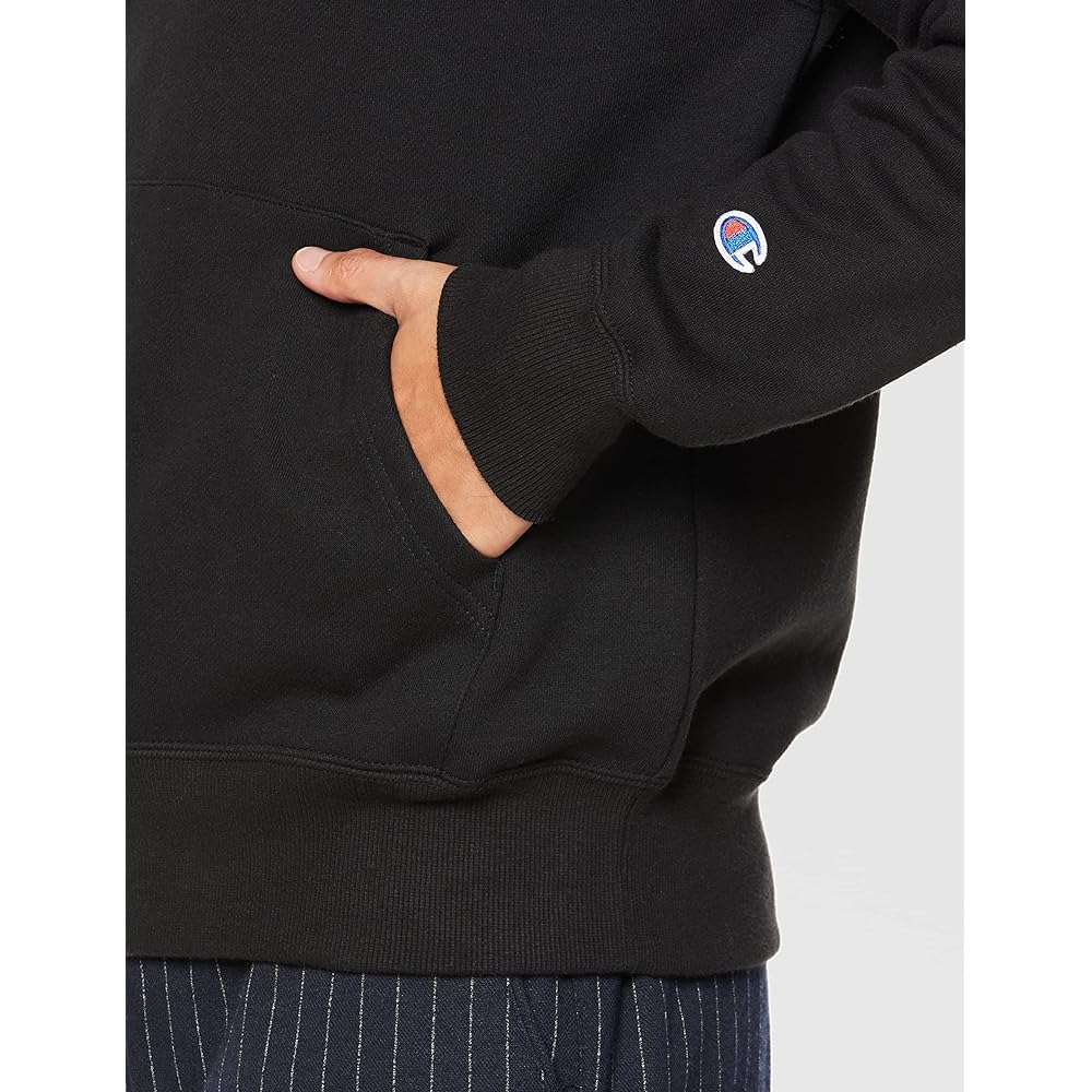 [Champion] Hoodie, Long Sleeve, One Point Logo, Hooded Sweatshirt, C3-W105Z Men's